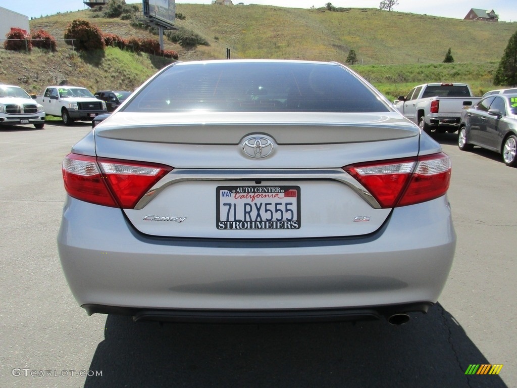 2015 Camry SE - Celestial Silver Metallic / Black photo #6