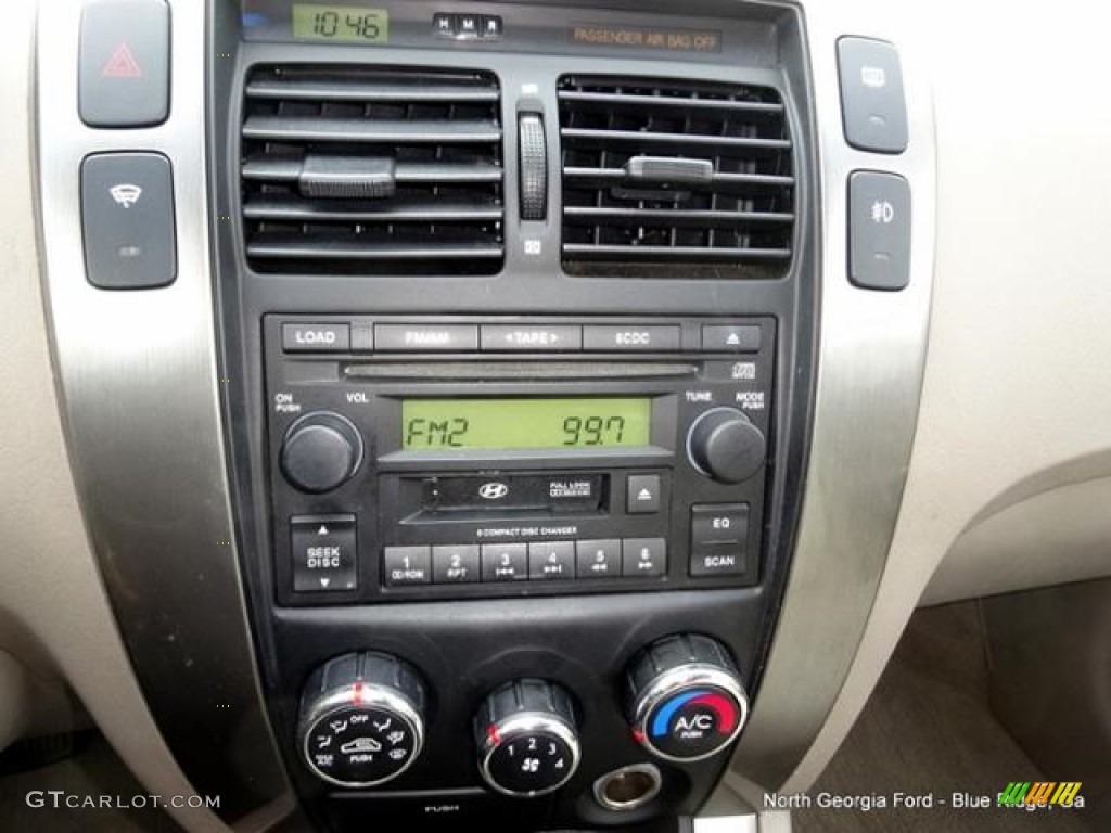 2005 Tucson GLS V6 - Nordic White / Beige photo #21