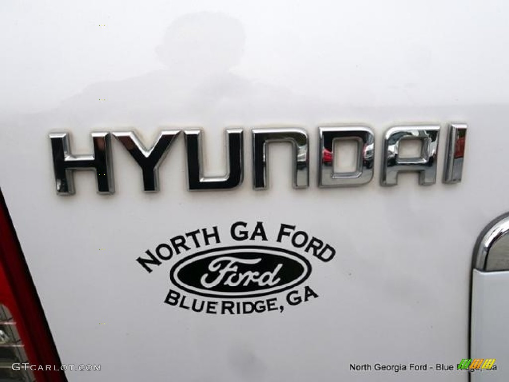 2005 Tucson GLS V6 - Nordic White / Beige photo #35