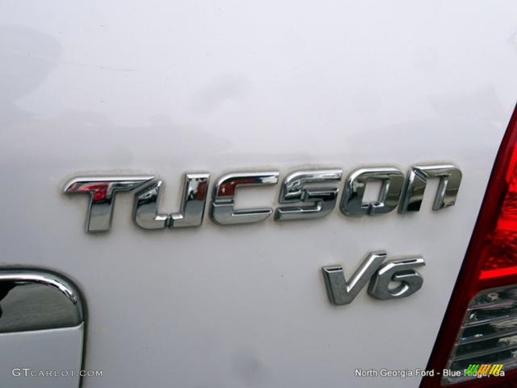2005 Tucson GLS V6 - Nordic White / Beige photo #36