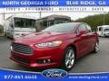 2016 Ruby Red Metallic Ford Fusion SE  photo #1