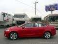 2016 Ruby Red Metallic Ford Fusion SE  photo #2