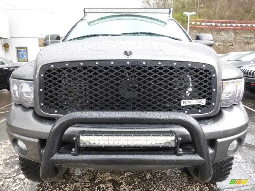 2003 Ram 2500 SLT Quad Cab 4x4 - Graphite Metallic / Dark Slate Gray photo #8