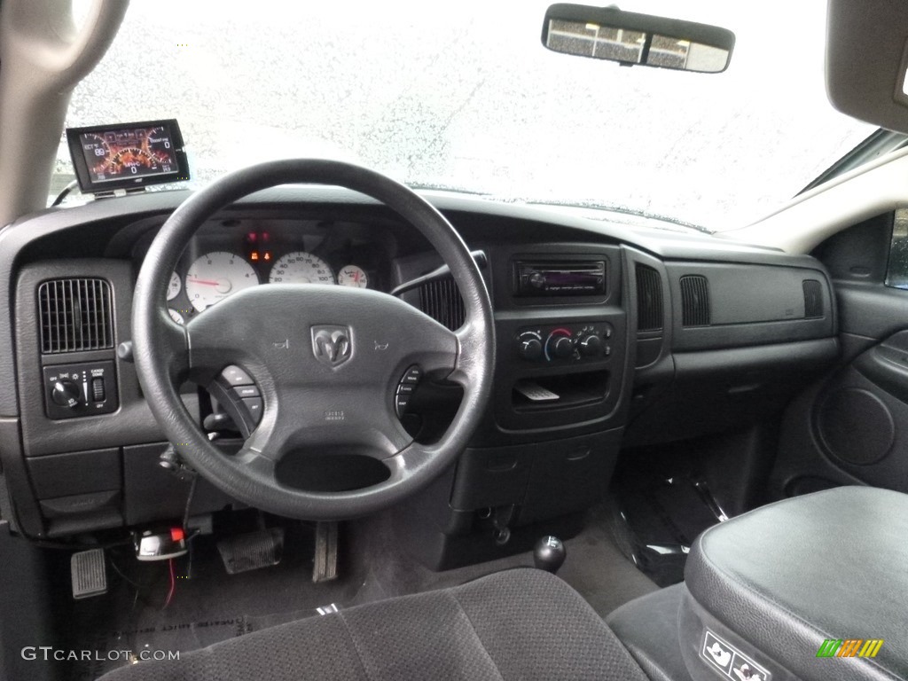2003 Ram 2500 SLT Quad Cab 4x4 - Graphite Metallic / Dark Slate Gray photo #12