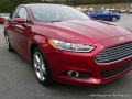 2016 Ruby Red Metallic Ford Fusion SE  photo #34