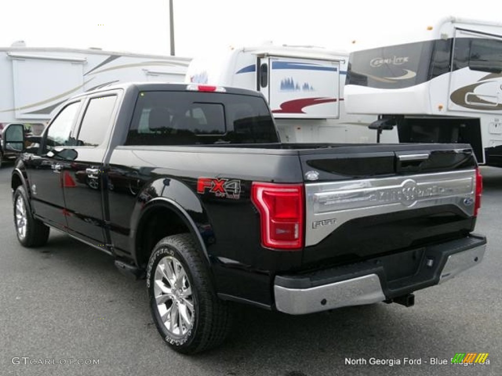 2016 F150 King Ranch SuperCrew 4x4 - Shadow Black / King Ranch Java photo #3