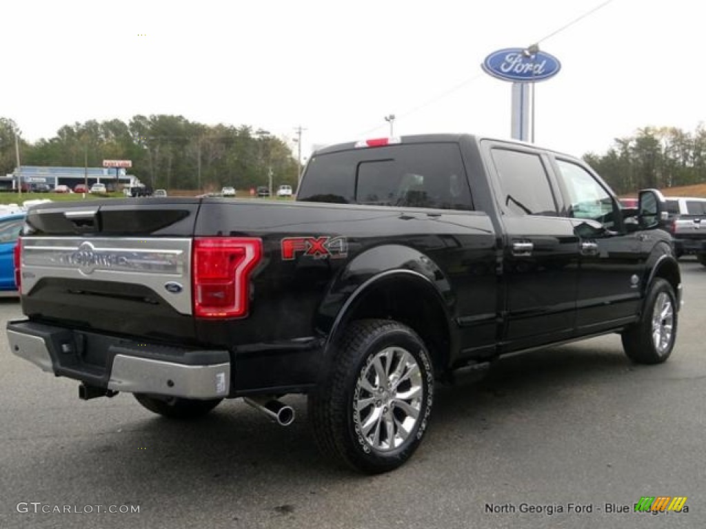 2016 F150 King Ranch SuperCrew 4x4 - Shadow Black / King Ranch Java photo #5