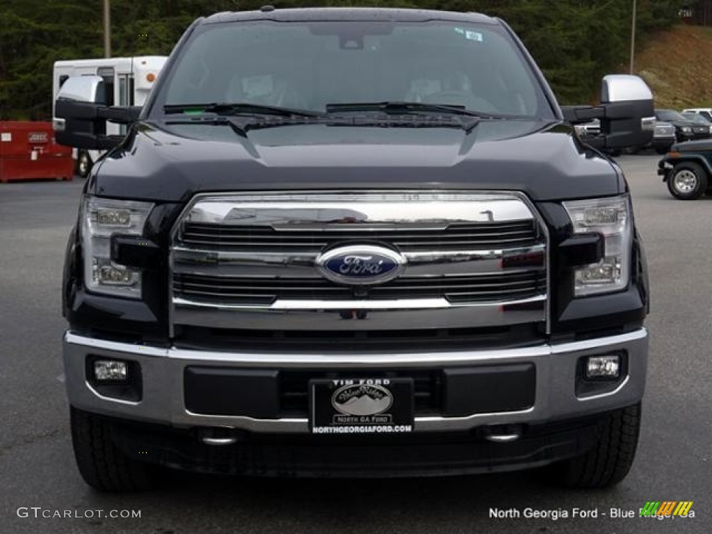 2016 F150 King Ranch SuperCrew 4x4 - Shadow Black / King Ranch Java photo #8