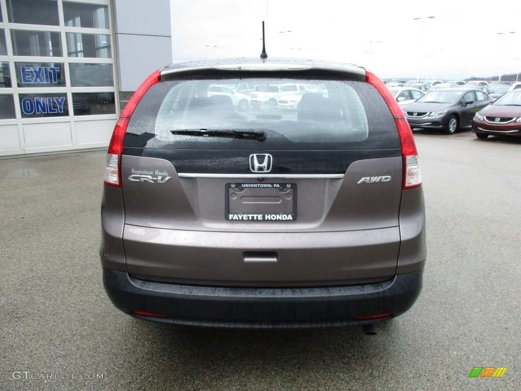2013 CR-V LX AWD - Urban Titanium Metallic / Black photo #3