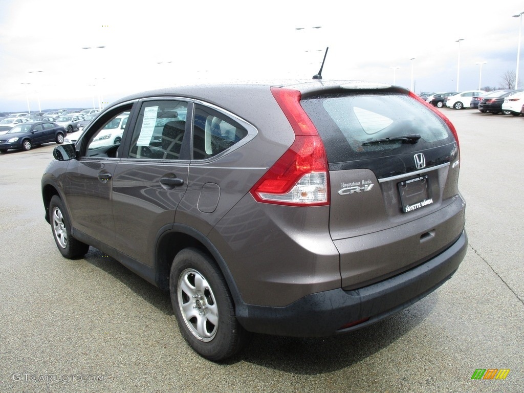 2013 CR-V LX AWD - Urban Titanium Metallic / Black photo #17