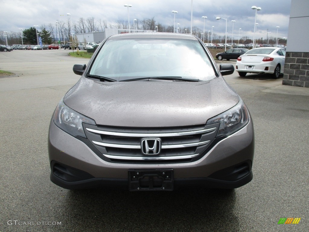 2013 CR-V LX AWD - Urban Titanium Metallic / Black photo #19