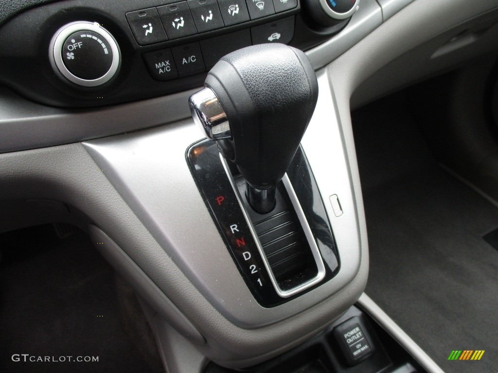 2013 CR-V LX AWD - Polished Metal Metallic / Gray photo #10