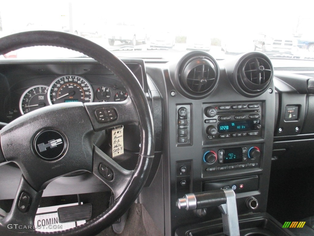 2005 H2 SUT - White / Ebony Black photo #10