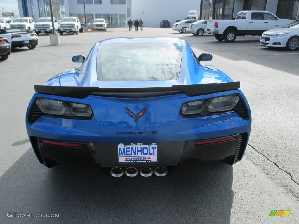 2016 Corvette Z06 Coupe - Laguna Blue Metallic / Jet Black photo #5
