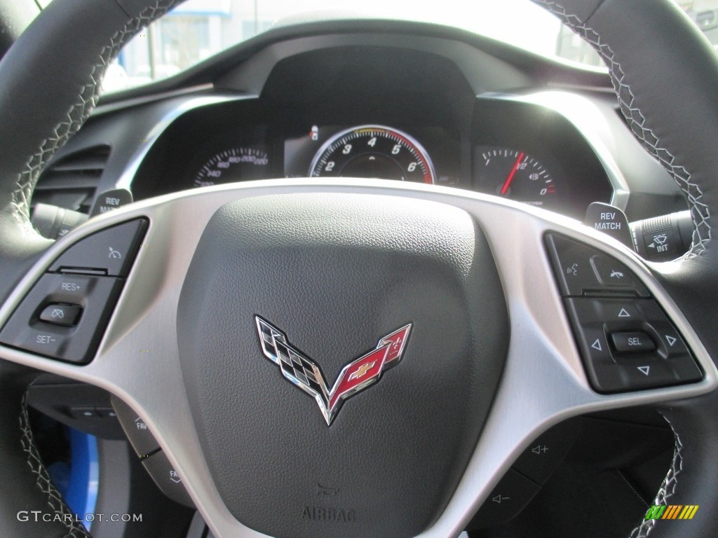 2016 Corvette Z06 Coupe - Laguna Blue Metallic / Jet Black photo #13