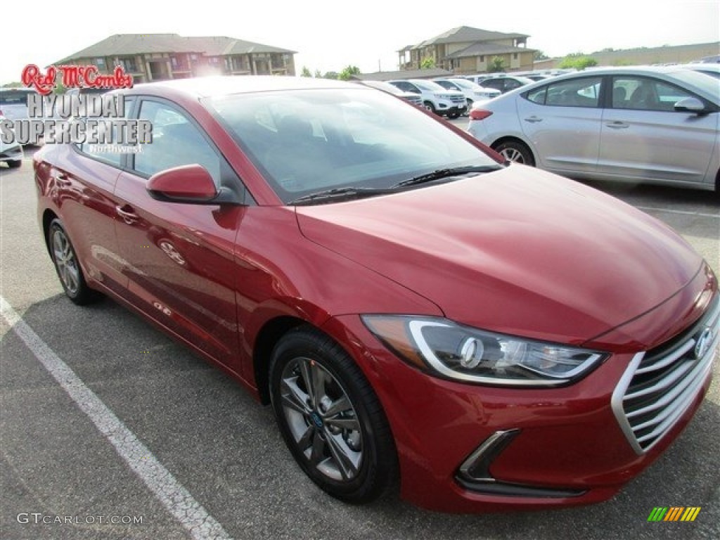 2017 Red Hyundai Elantra Se #112149262 