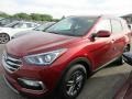 Serrano Red 2017 Hyundai Santa Fe Sport FWD Exterior