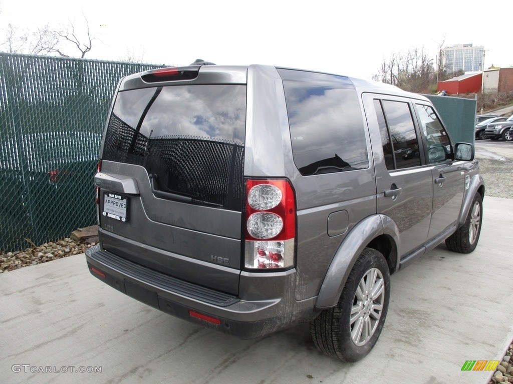 2011 LR4 HSE - Stornoway Grey Metallic / Ebony/Ebony photo #4