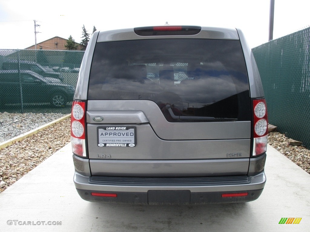 2011 LR4 HSE - Stornoway Grey Metallic / Ebony/Ebony photo #9