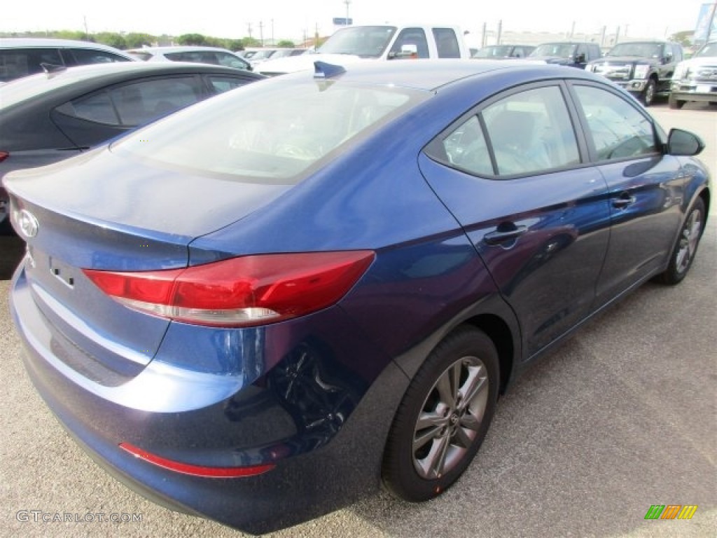 2017 Elantra SE - Lakeside Blue / Gray photo #6