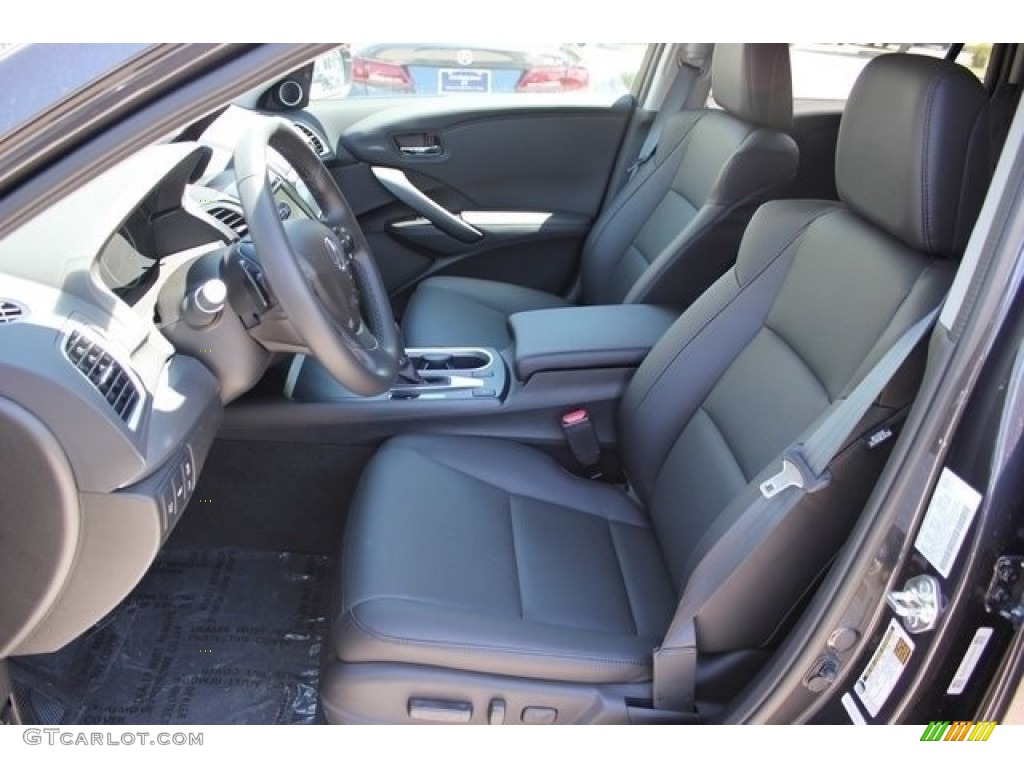 Ebony Interior 2017 Acura RDX Technology Photo #112155034