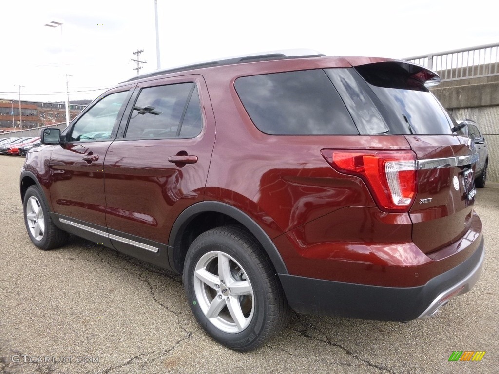 2016 Explorer XLT 4WD - Bronze Fire Metallic / Ebony Black photo #4