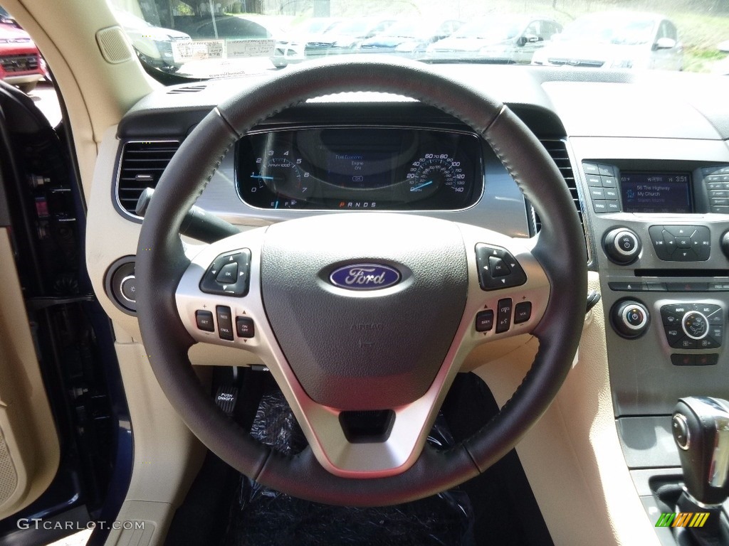 2016 Taurus SEL - Blue Jeans / Dune photo #15