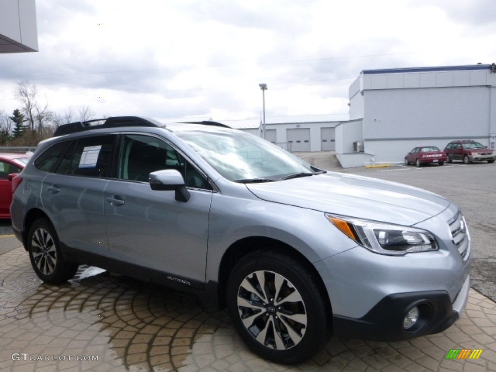 2016 Outback 2.5i Limited - Ice Silver Metallic / Slate Black photo #1