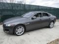 2016 Ammonite Grey Jaguar XF 35t AWD  photo #9