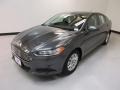 2016 Magnetic Metallic Ford Fusion S  photo #4