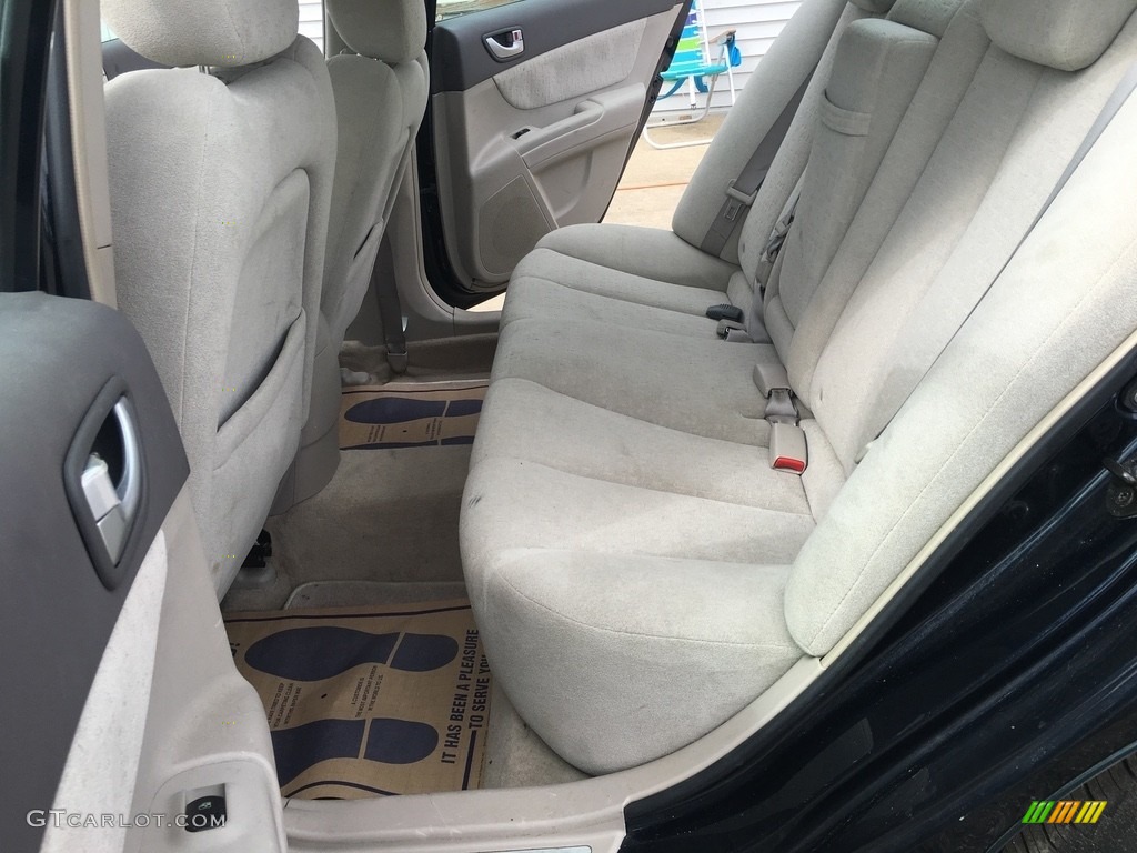 2006 Sonata LX V6 - Deepwater Blue / Beige photo #17