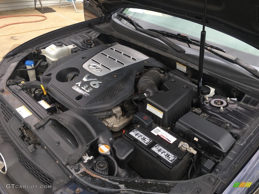 2006 Sonata LX V6 - Deepwater Blue / Beige photo #25
