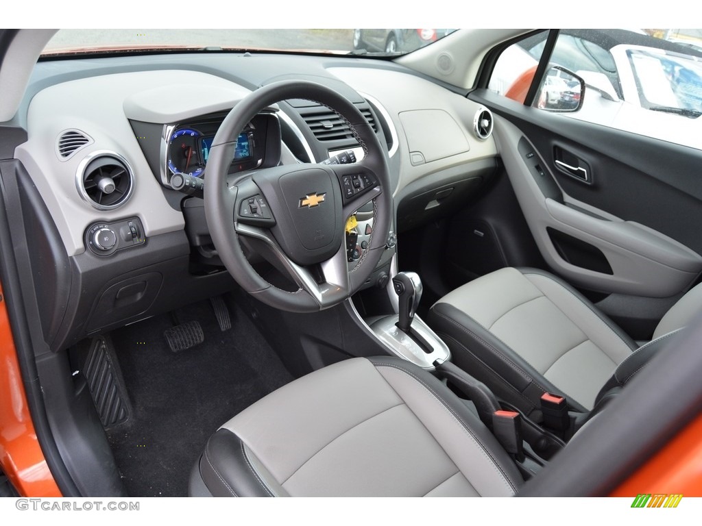 Jet Black/Light Titanium Interior 2016 Chevrolet Trax LTZ AWD Photo #112158592