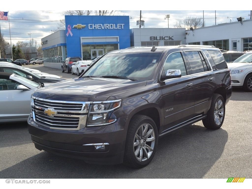 2015 Tahoe LTZ 4WD - Slate Gray Metallic / Jet Black photo #1