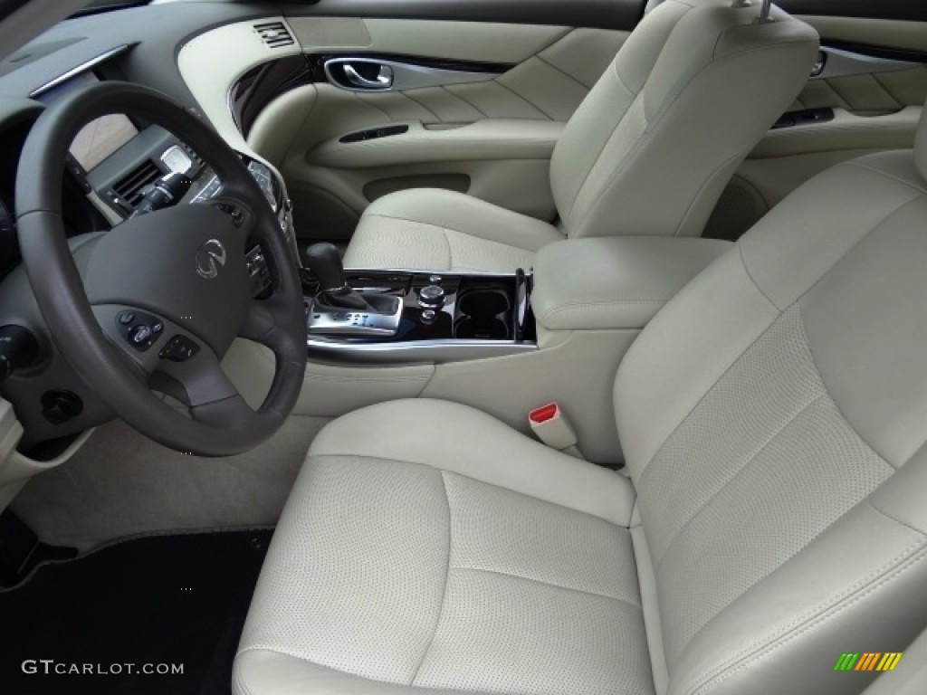 2015 Q70 3.7 - Black Obsidian / Wheat photo #22