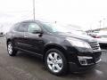 2016 Mosaic Black Metallic Chevrolet Traverse LT AWD  photo #3