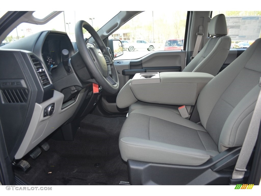 2016 F150 XL SuperCrew 4x4 - Oxford White / Medium Earth Gray photo #8