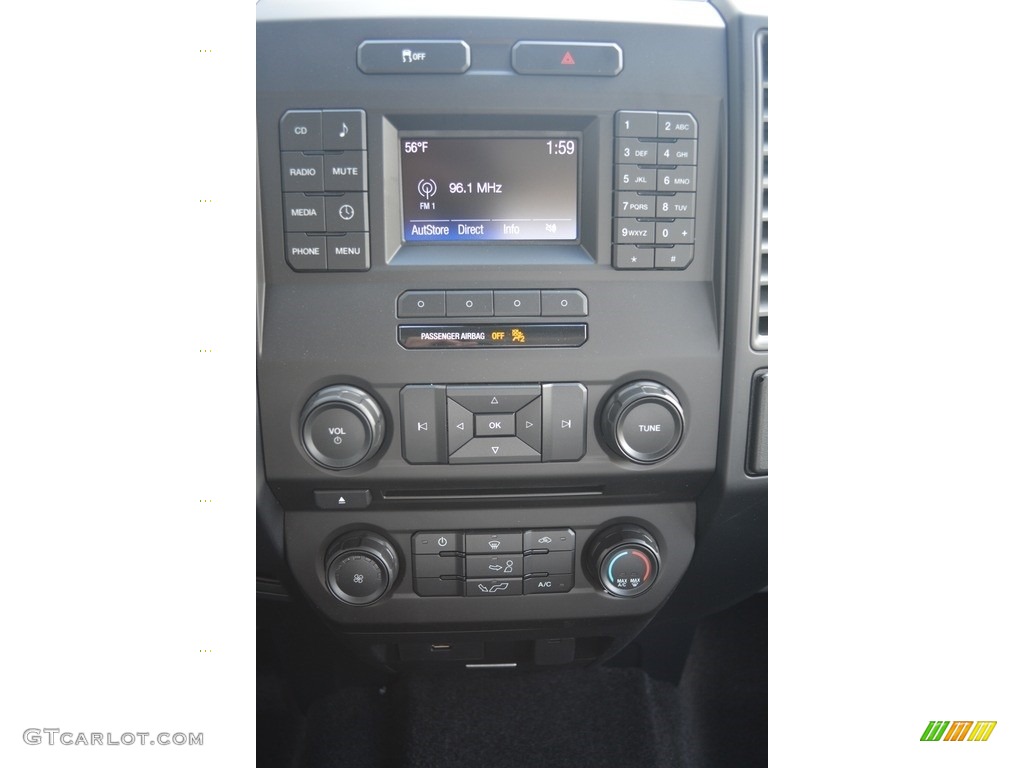 2016 F150 XL SuperCrew 4x4 - Oxford White / Medium Earth Gray photo #11