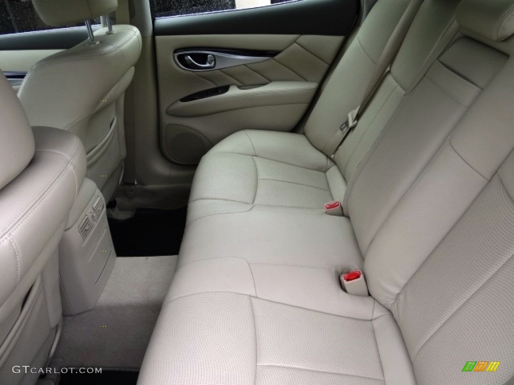 2015 Q70 3.7 - Black Obsidian / Wheat photo #54