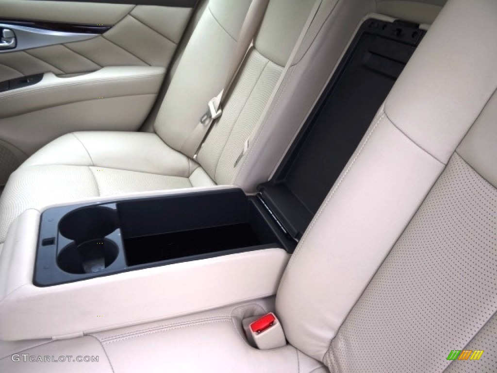 2015 Q70 3.7 - Black Obsidian / Wheat photo #56