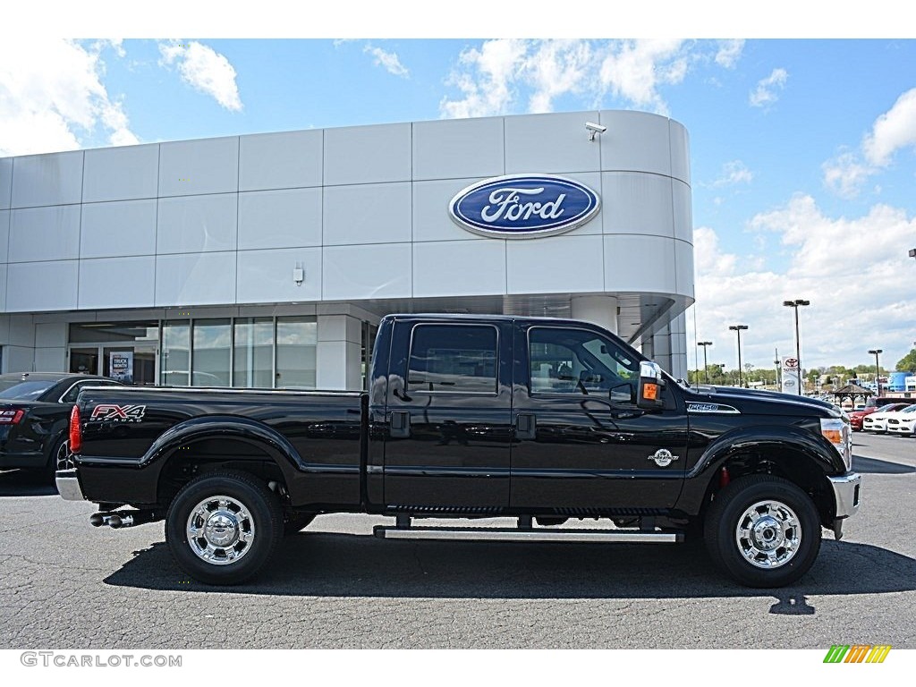 2016 F250 Super Duty XLT Crew Cab 4x4 - Shadow Black / Steel photo #2