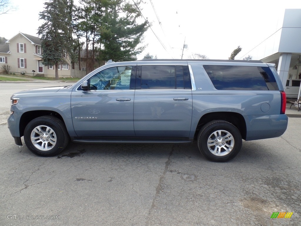 2016 Suburban LS 4WD - Slate Grey Metallic / Jet Black photo #4