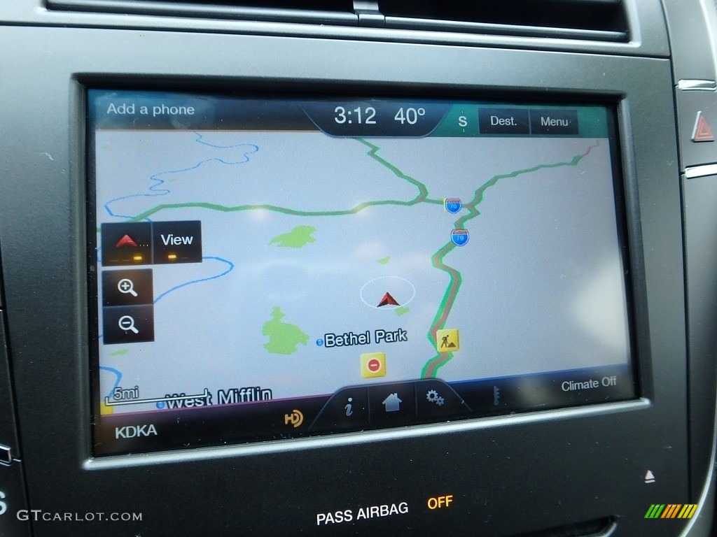 2016 Lincoln MKZ 2.0 AWD Navigation Photo #112163242