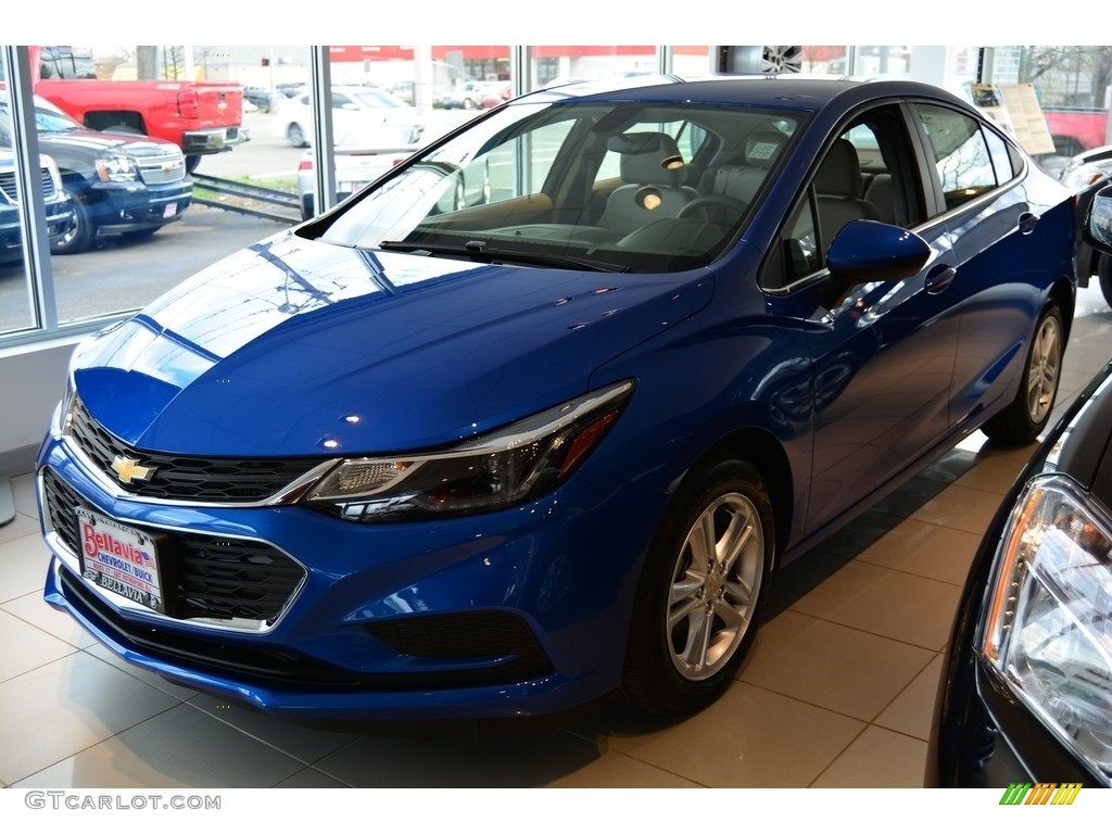 2016 Cruze LT Sedan - Kinetic Blue Metallic / Jet Black photo #1