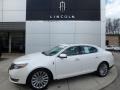 White Platinum Metallic Tri-coat 2014 Lincoln MKS AWD