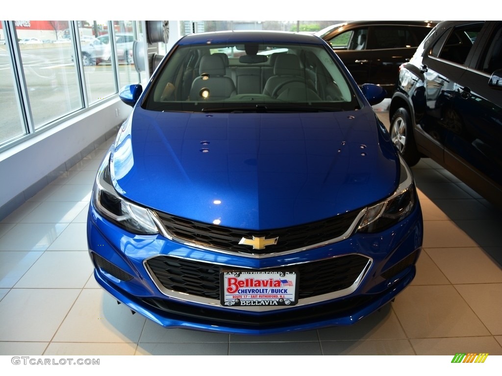 2016 Cruze LT Sedan - Kinetic Blue Metallic / Jet Black photo #2