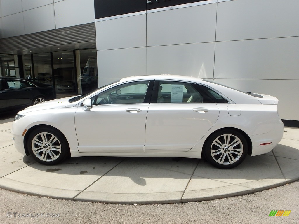 White Platinum 2016 Lincoln MKZ 2.0 AWD Exterior Photo #112165213