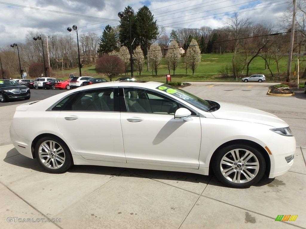 White Platinum 2016 Lincoln MKZ 2.0 AWD Exterior Photo #112165306