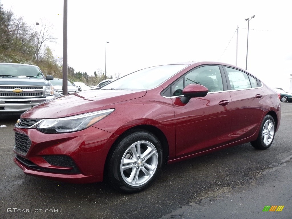 2016 Cruze LT Sedan - Siren Red Tintcoat / Jet Black photo #1