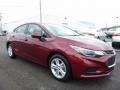 2016 Siren Red Tintcoat Chevrolet Cruze LT Sedan  photo #3